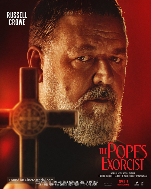 The Pope&#039;s Exorcist - British Movie Poster