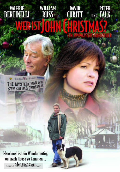 Finding John Christmas - German DVD movie cover