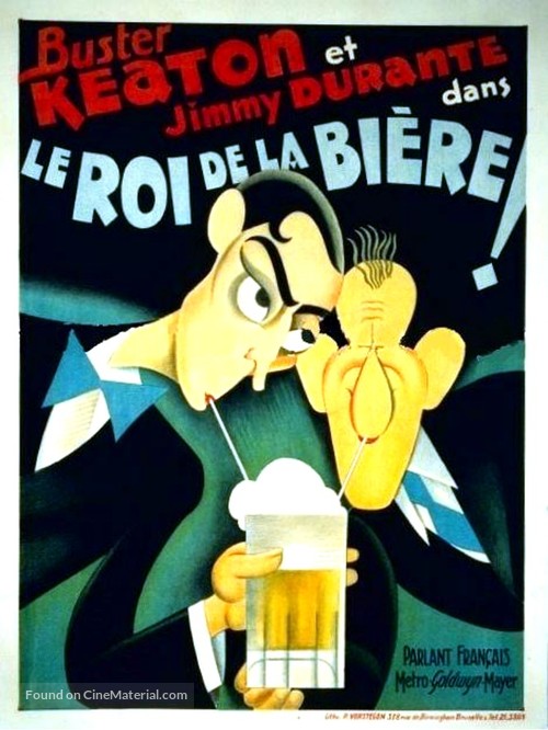 What! No Beer? - French Movie Poster