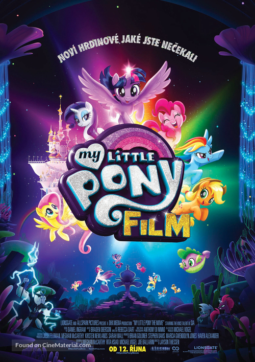 My Little Pony : The Movie - Czech Movie Poster