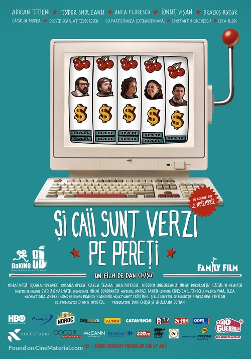 Si caii sunt verzi pe pereti - Romanian Movie Poster