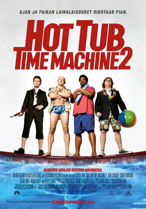 Hot Tub Time Machine 2 - Finnish Movie Poster