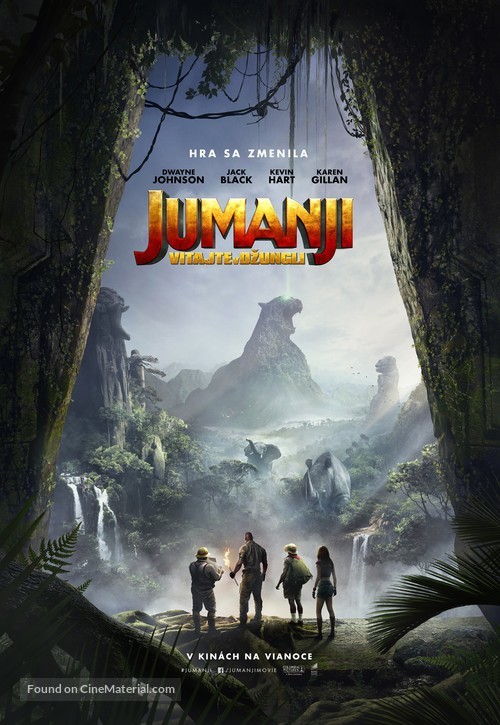 Jumanji: Welcome to the Jungle - Slovak Movie Poster