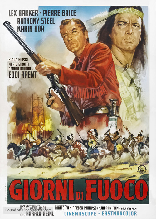 Winnetou - 2. Teil - Italian Movie Poster