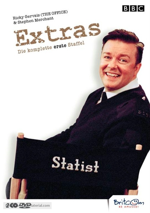 &quot;Extras&quot; - German DVD movie cover