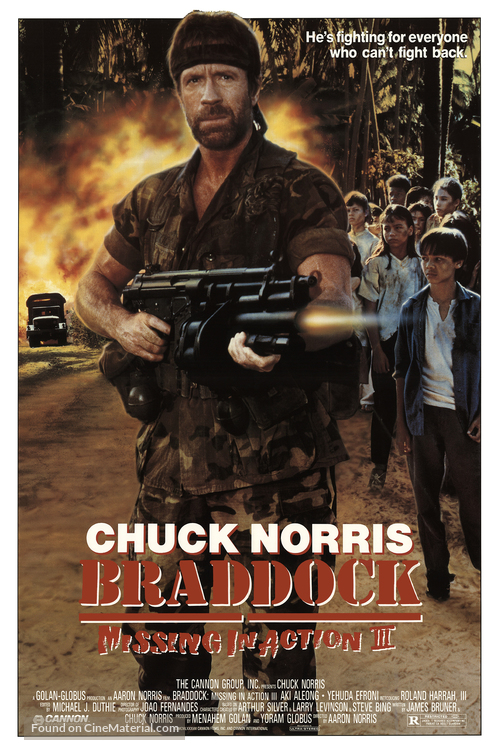 Braddock: Missing in Action III - Movie Poster