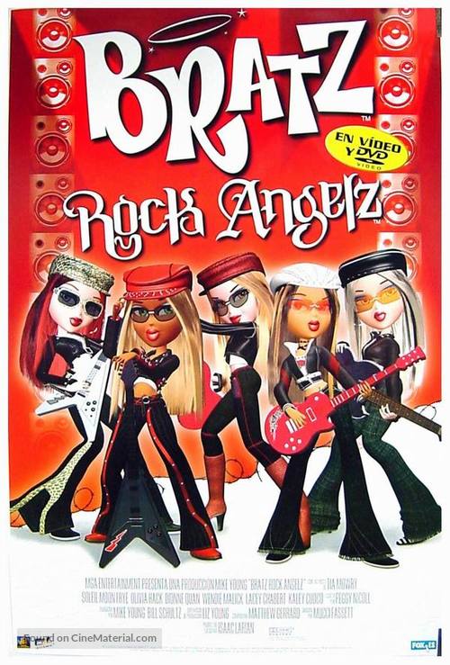 Bratz Rock Angelz - Spanish Movie Poster