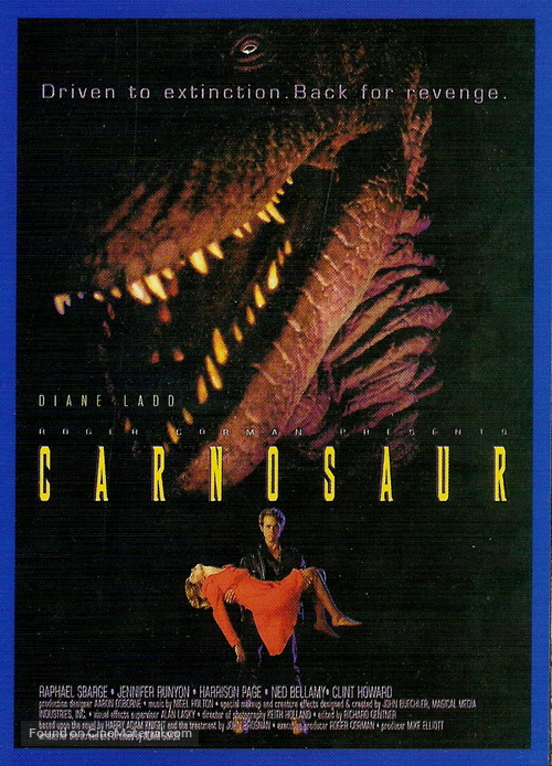 Carnosaur - Movie Poster