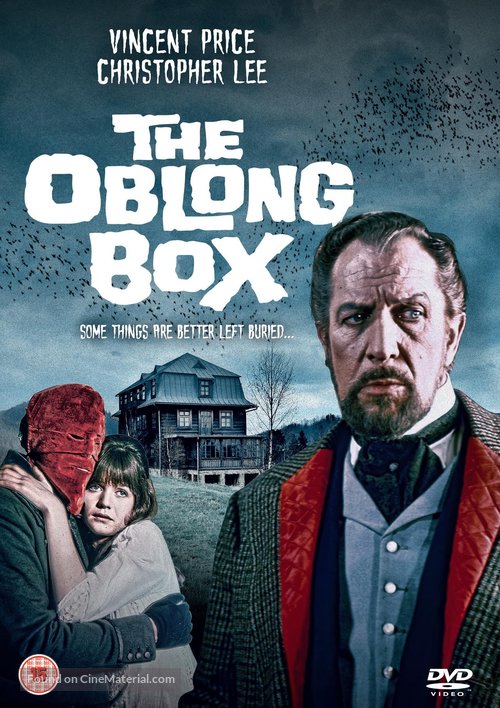 The Oblong Box - British DVD movie cover