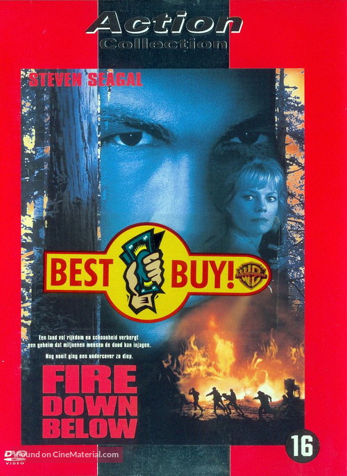 Fire Down Below - Dutch DVD movie cover
