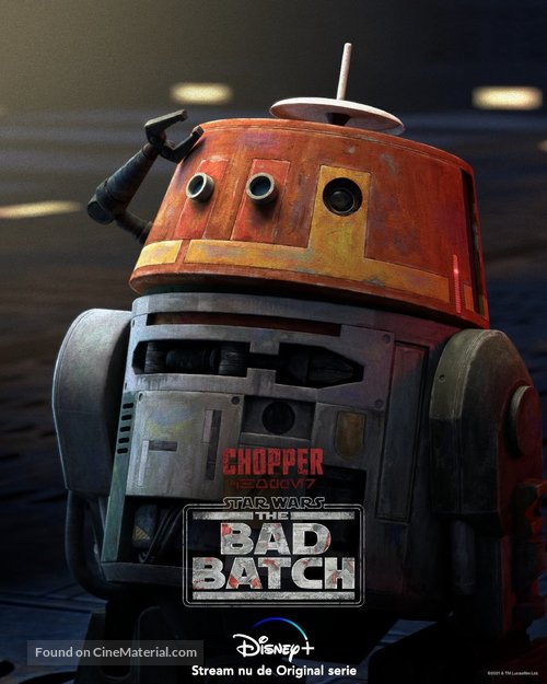 &quot;Star Wars: The Bad Batch&quot; - Dutch Movie Poster