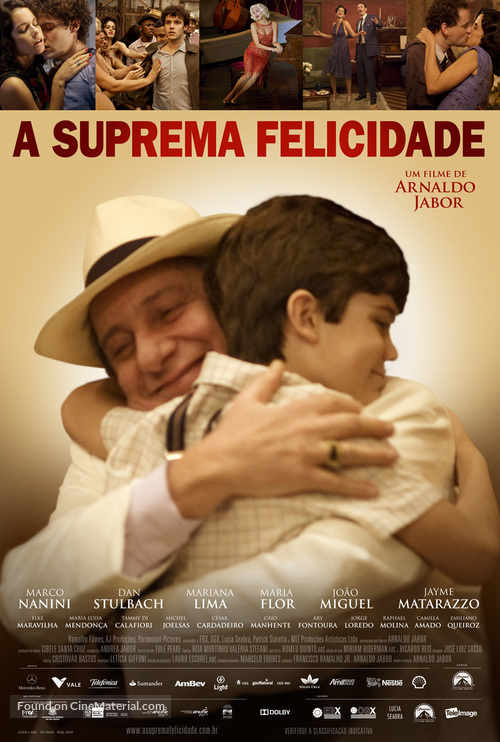 A Suprema Felicidade - Brazilian Movie Poster