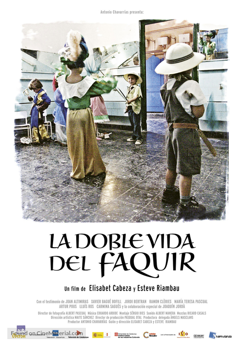 Doble vida del faquir, La - Spanish Movie Poster