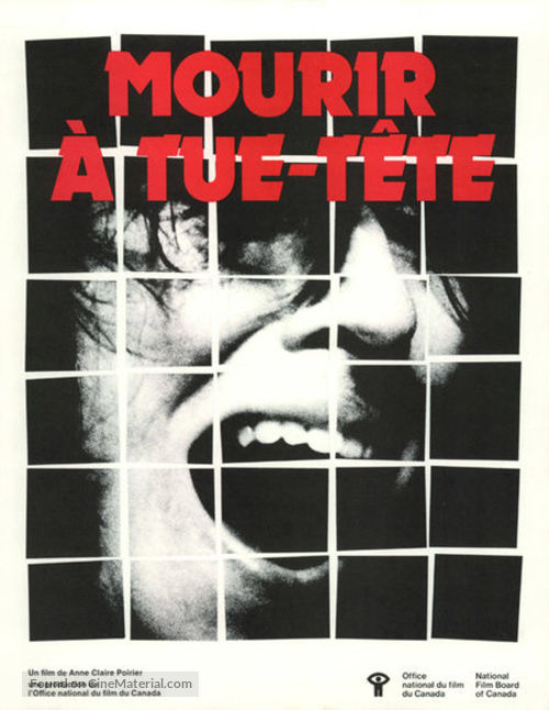 Mourir &agrave; tue-t&ecirc;te - Canadian Combo movie poster