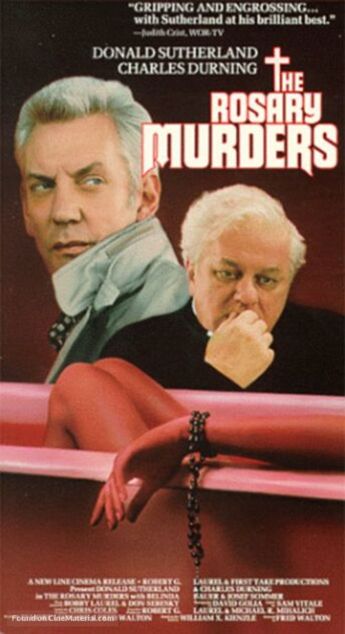 The Rosary Murders - VHS movie cover