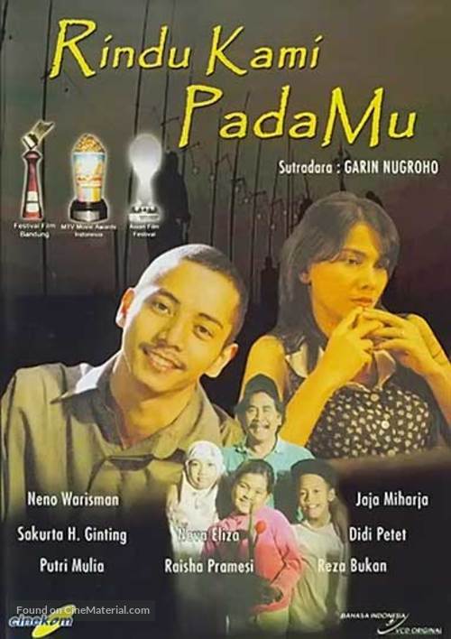 Rindu kami padamu - Indonesian Movie Cover