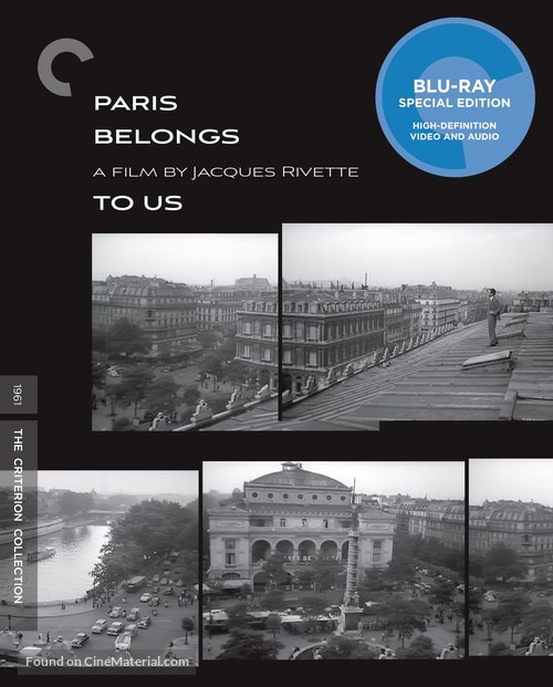 Paris nous appartient - Blu-Ray movie cover