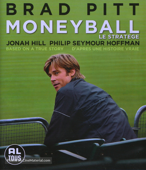 Moneyball - Belgian Blu-Ray movie cover