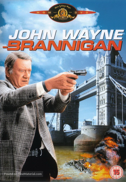 Brannigan - British DVD movie cover