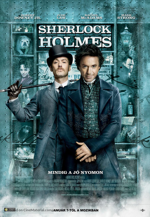 Sherlock Holmes - Hungarian Movie Poster