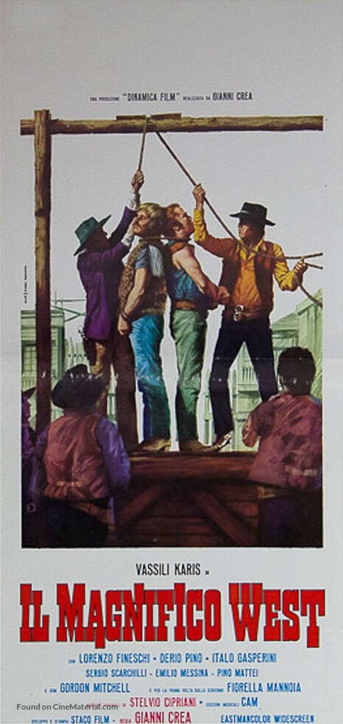 Il magnifico west - Italian Movie Poster