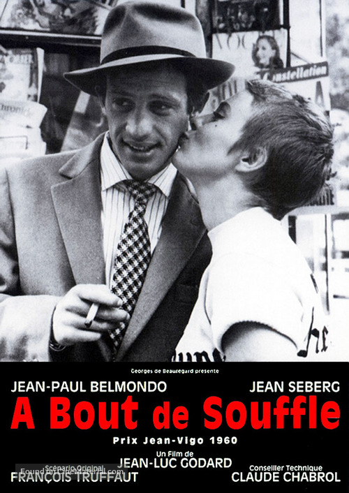 &Agrave; bout de souffle - French Movie Poster