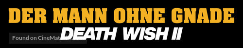Death Wish II - German Logo