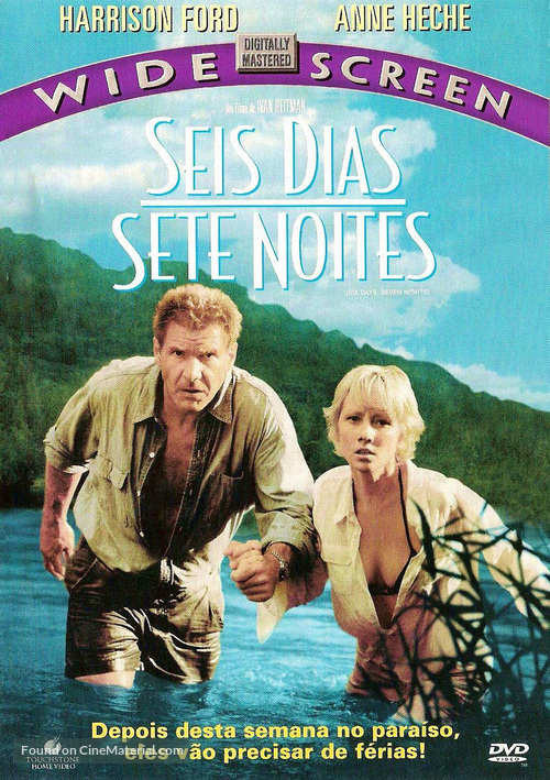 Six Days Seven Nights - Brazilian DVD movie cover