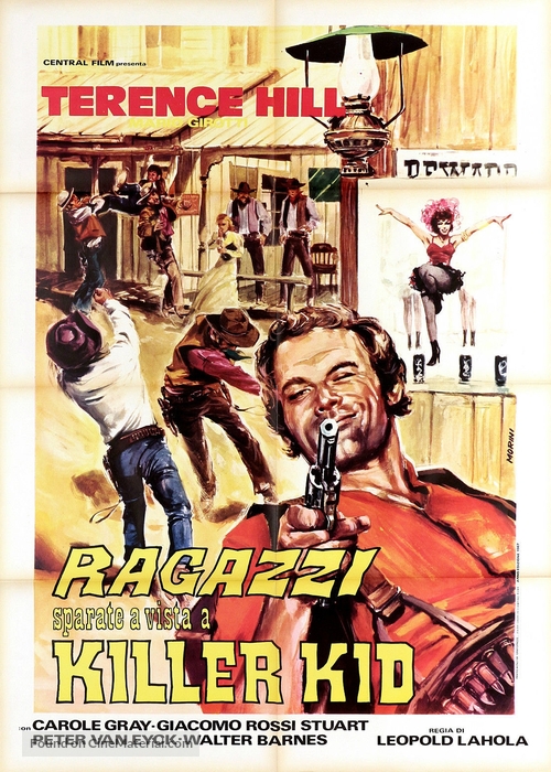 Duell vor Sonnenuntergang - Italian Movie Poster