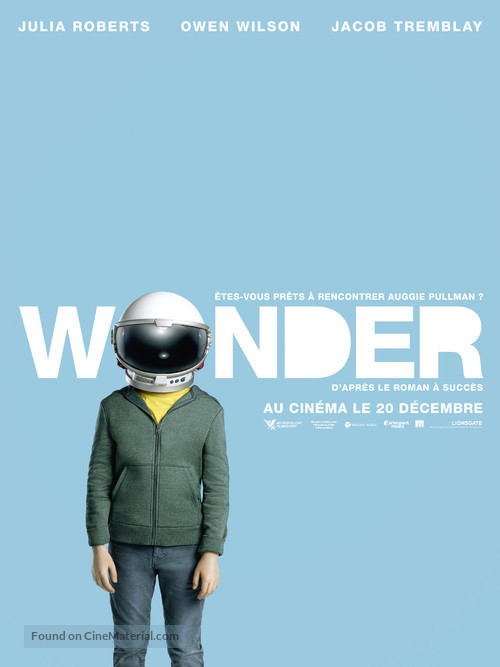 Wonder - French Movie Poster