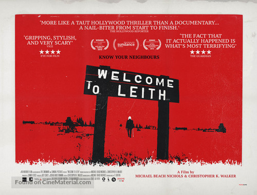 Welcome to Leith - British Movie Poster
