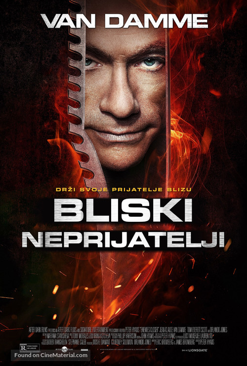 Enemies Closer - Croatian Movie Poster