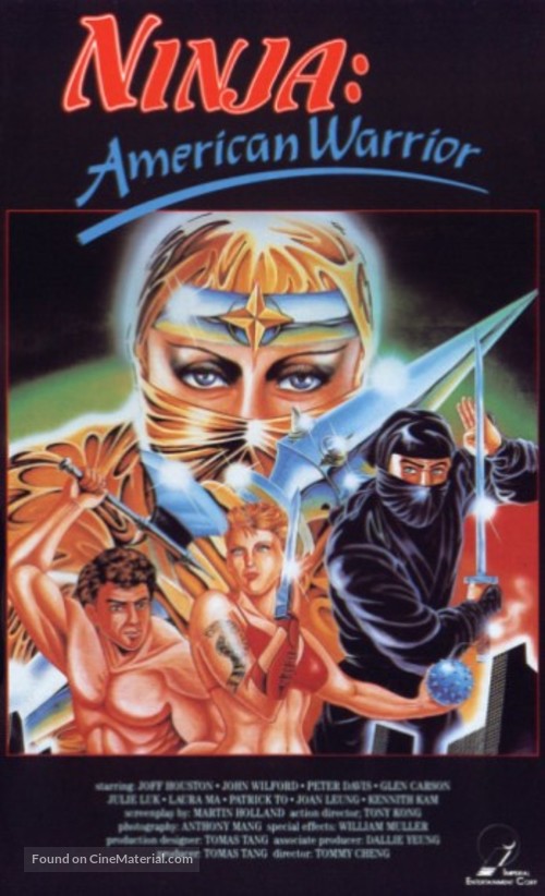 Ninja: American Warrior - VHS movie cover