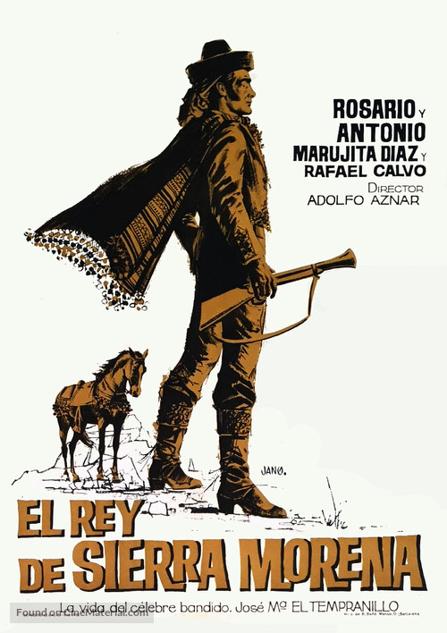 El rey de Sierra Morena - Spanish Movie Poster