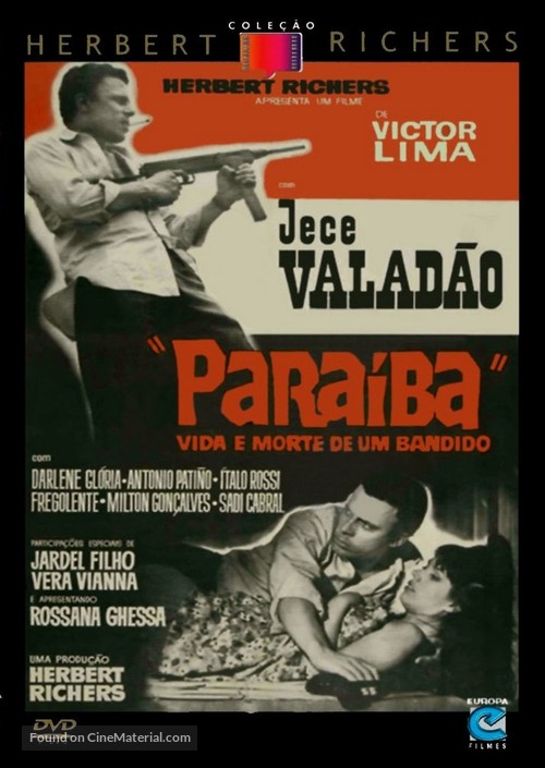 Para&iacute;ba, Vida e Morte de um Bandido - Brazilian Movie Cover