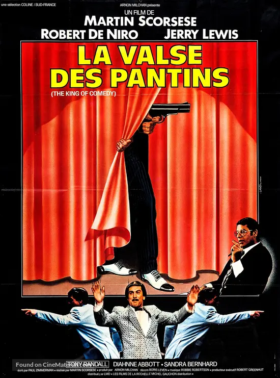 The King of Comedy - French Movie Poster