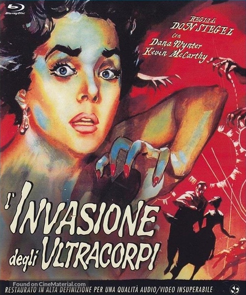 Invasion of the Body Snatchers - Italian Blu-Ray movie cover