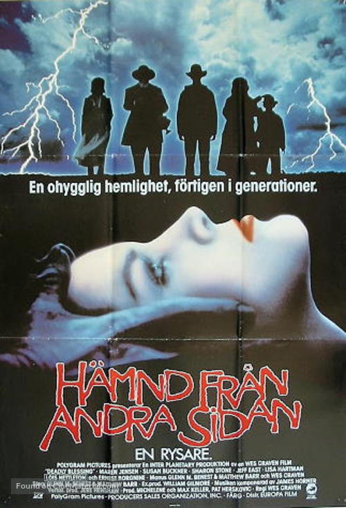 Deadly Blessing - Swedish Movie Poster