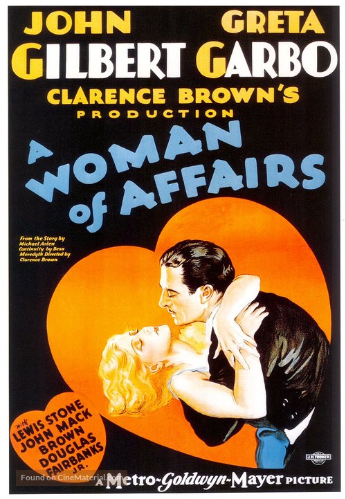 A Woman of Affairs - Movie Poster