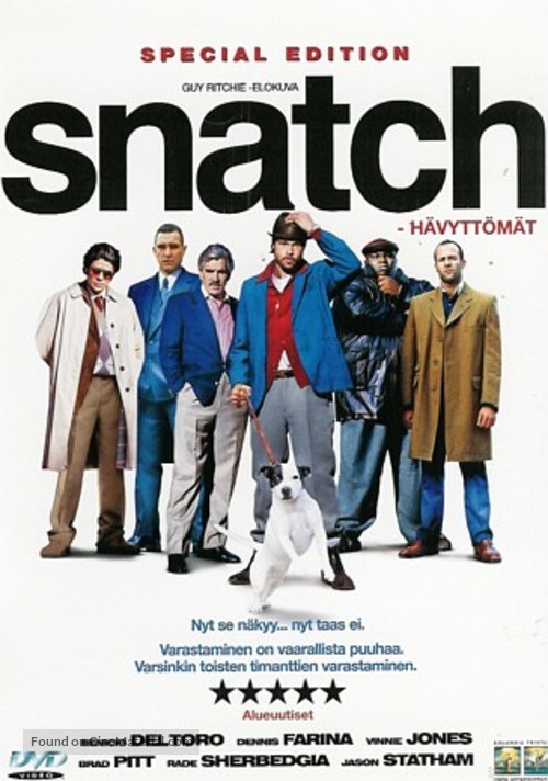 Snatch - Finnish DVD movie cover