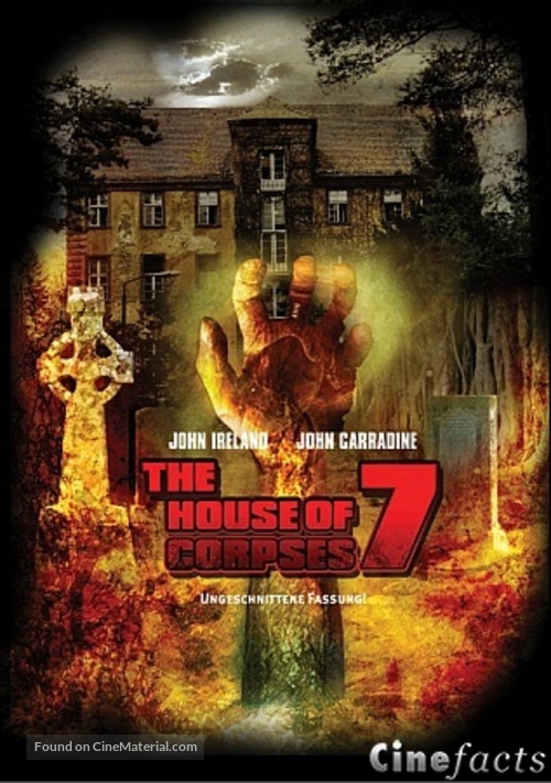 The House of Seven Corpses - British Movie Poster