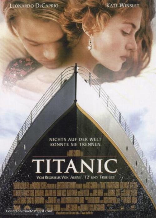 Titanic - German Movie Poster
