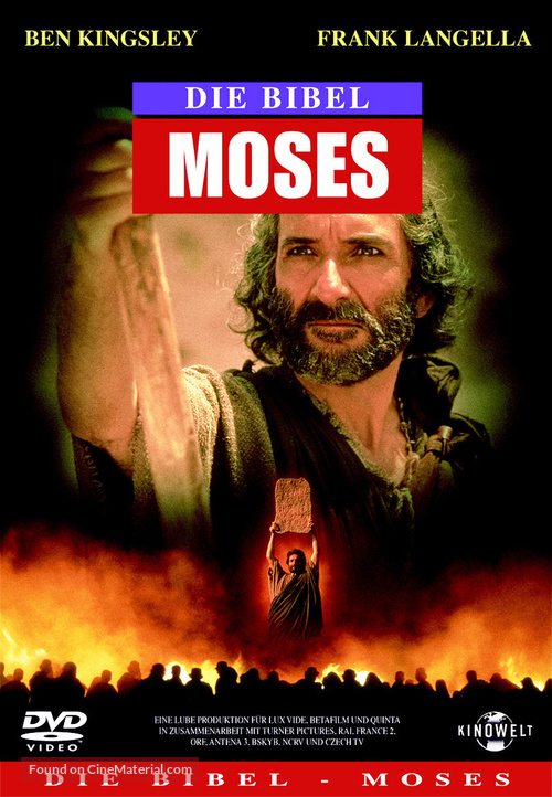 Moses - German DVD movie cover