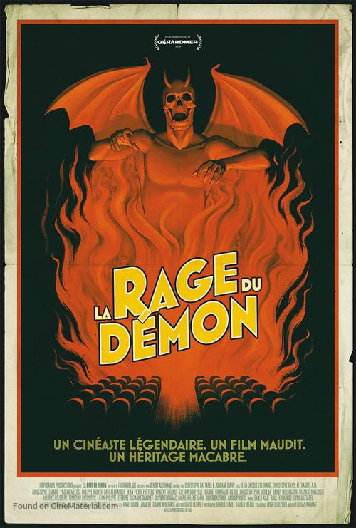 La Rage du D&eacute;mon - French Movie Poster