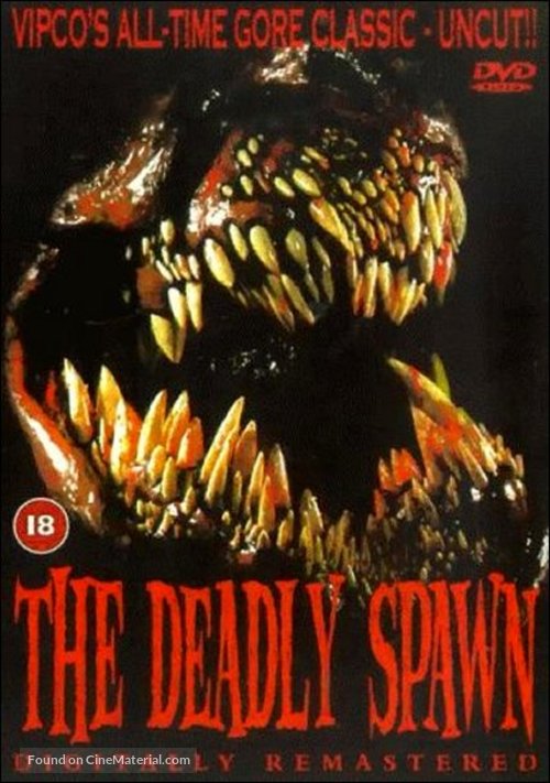 The Deadly Spawn - British DVD movie cover