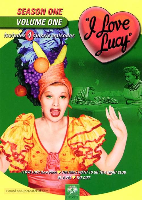 &quot;I Love Lucy&quot; - DVD movie cover