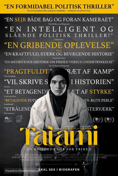 Tatami - Danish Movie Poster