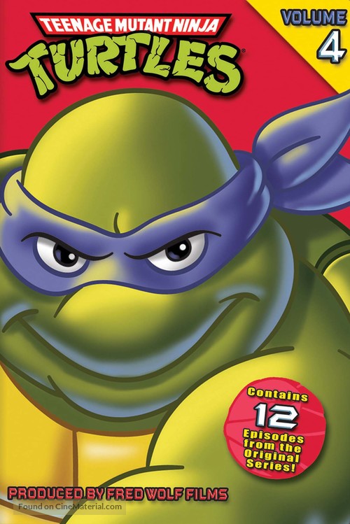 &quot;Teenage Mutant Ninja Turtles&quot; - DVD movie cover