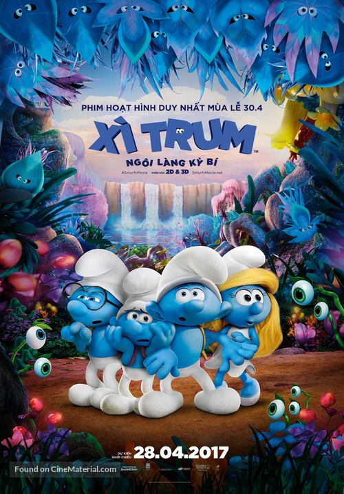 Smurfs: The Lost Village - Vietnamese Movie Poster