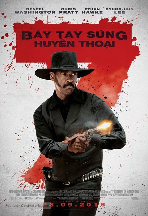 The Magnificent Seven - Vietnamese Movie Poster